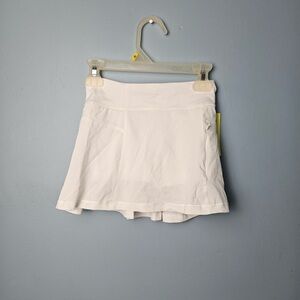All In Motion White Tennis Skort